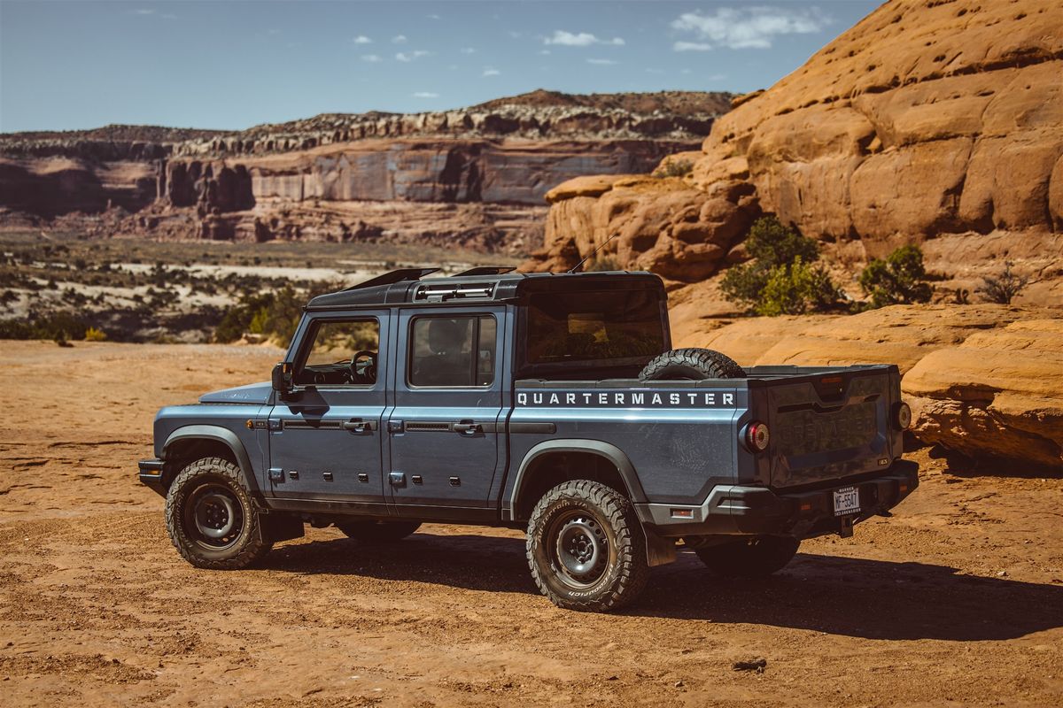 INEOS Quartermaster and Grenadier @ Utah International Auto Expo