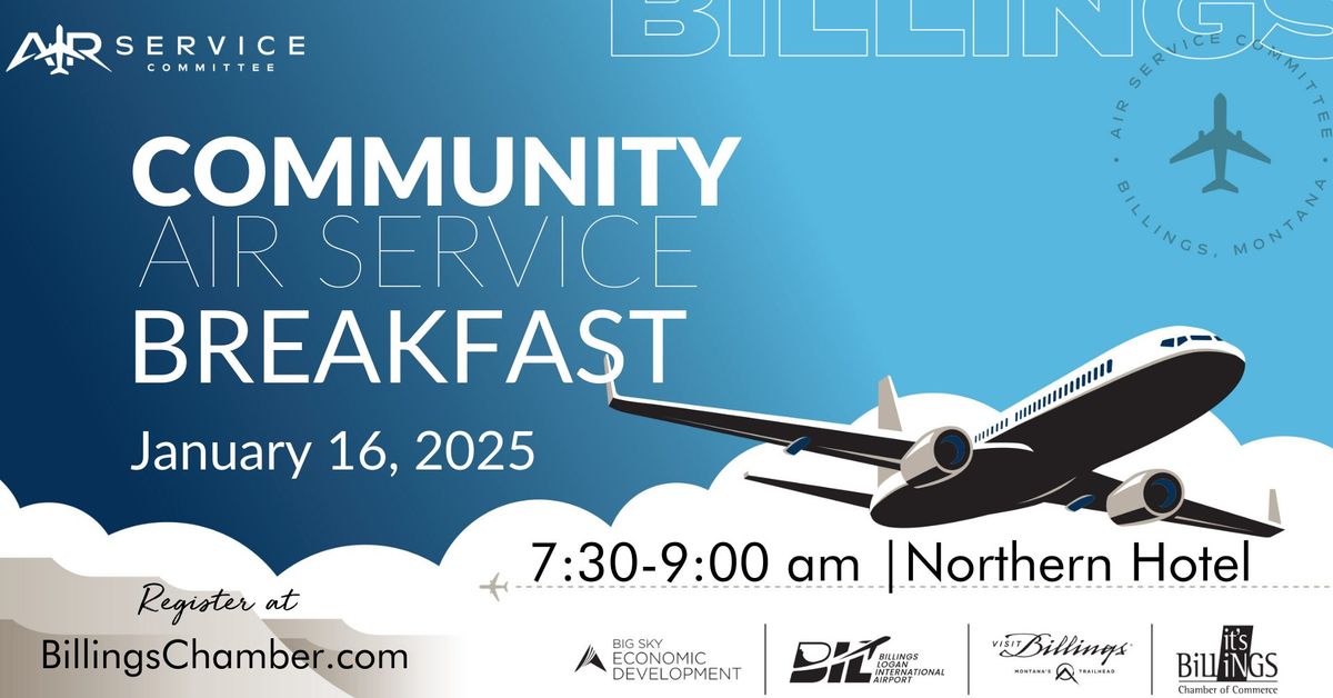 Community Air Service Event