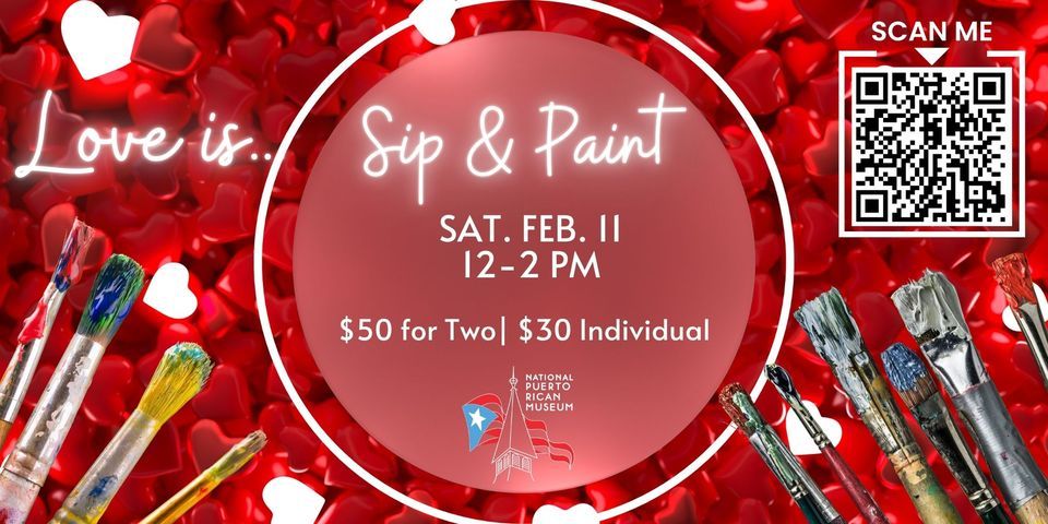 Love is... Sip and Paint