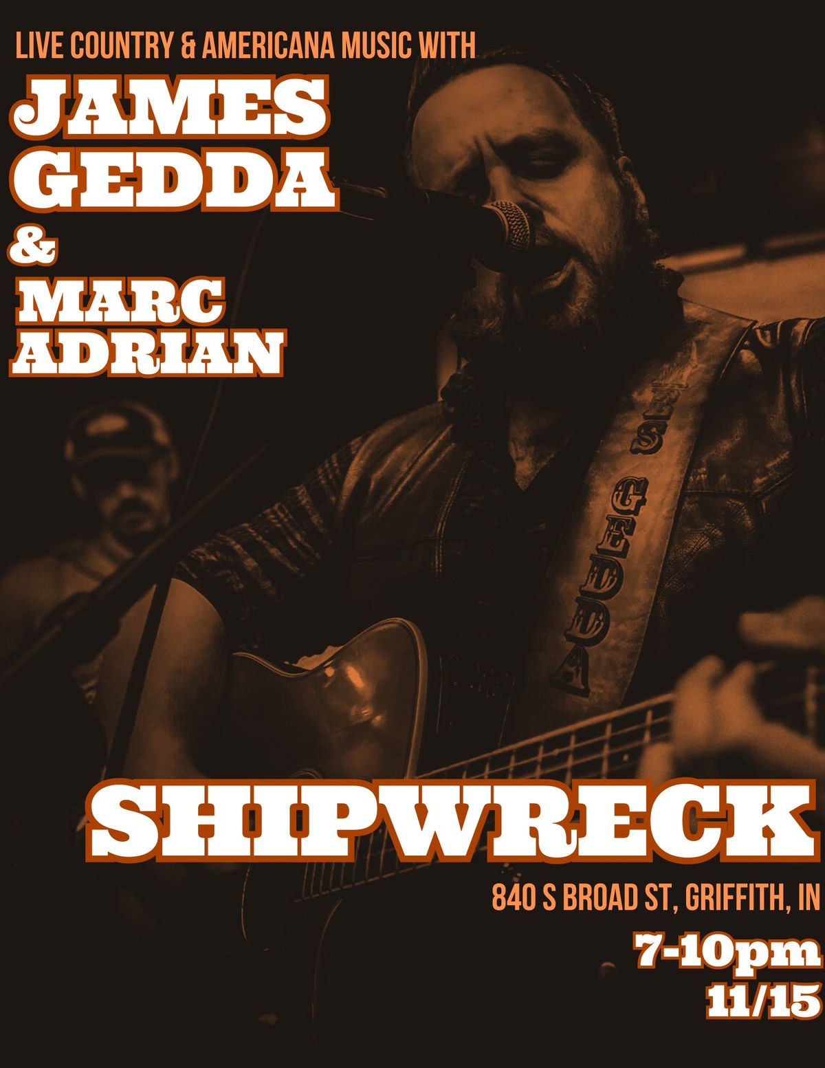 James Gedda & Marc Adrian at Shipwreck