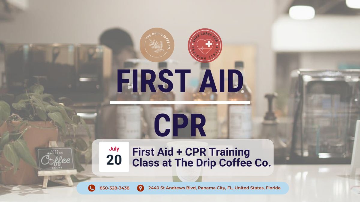First Aid + CPR\/AED Training - Open Community