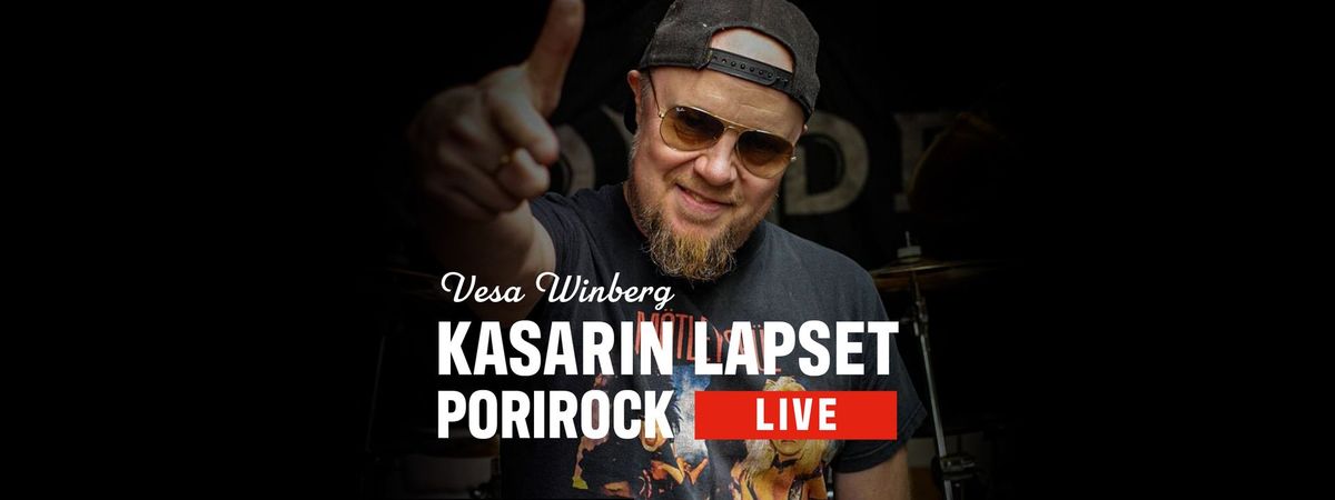 Kasarin Lapset: porirock-livepodcast