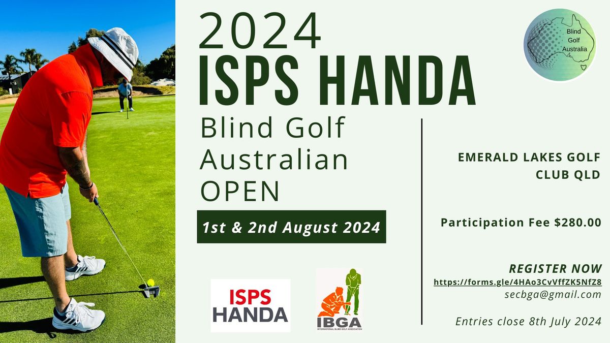 2024 ISPS Handa Blind Golf Australian Open 