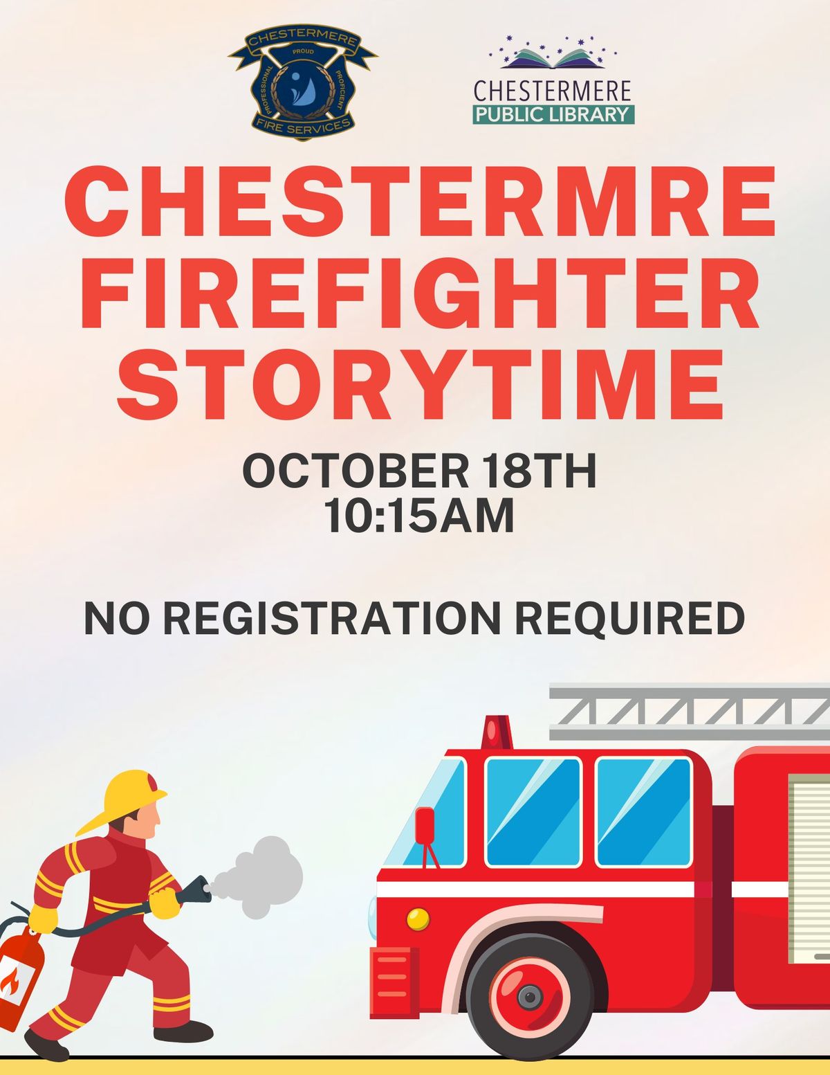 Firefighter Storytime