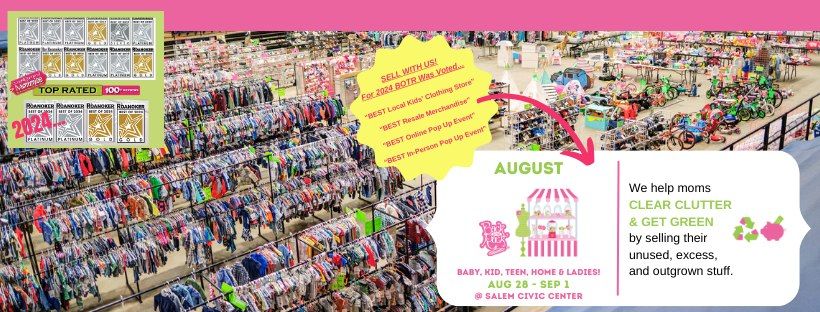 BOTR Consignment Pop-Up Event Baby, Kid, Teen & Ladies! ALL-SEASON, Roanoke, VA