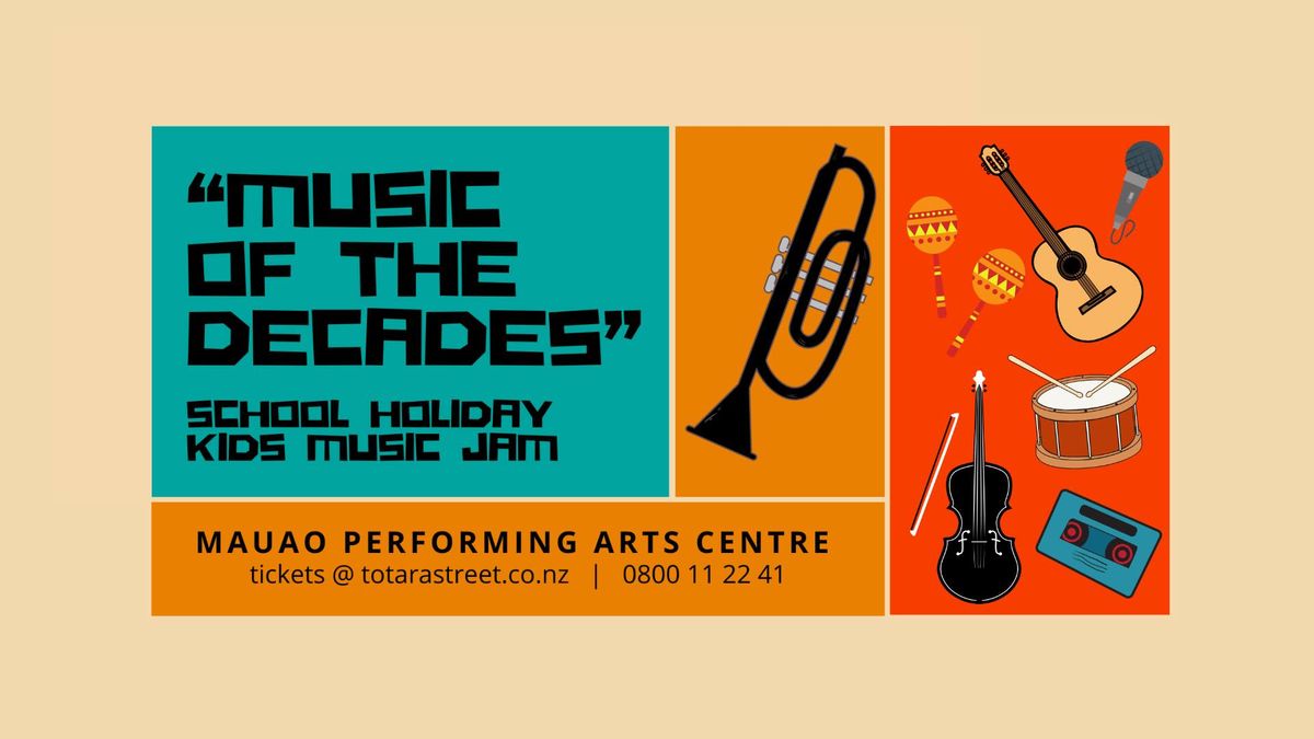 "Music of the Decades" School Holiday Programme