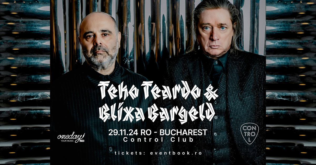 Teho Teardo & Blixa Bargeld | Live at Control | 29.11