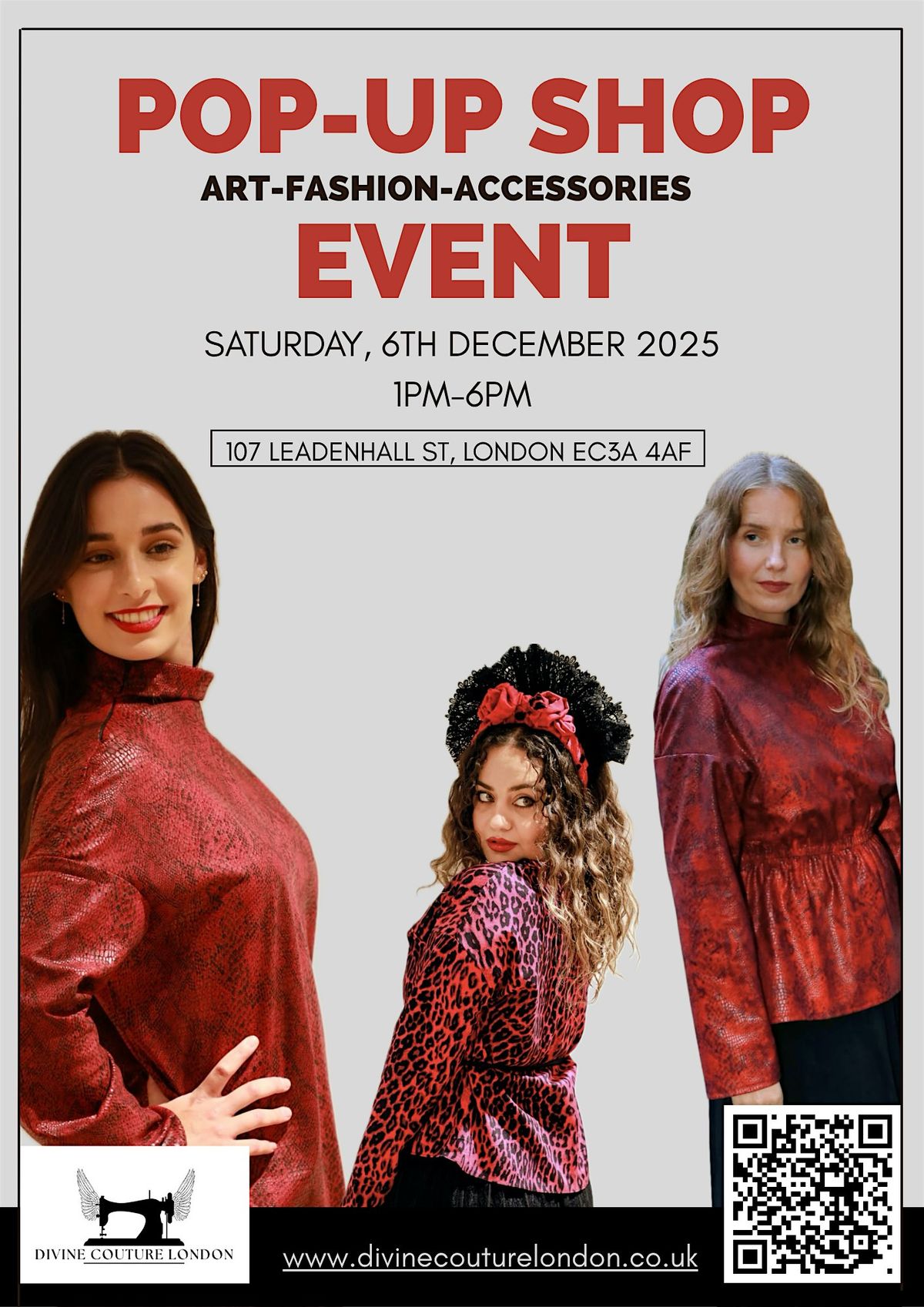 Pop-up Shop Event  Art ,Fashion & Accessories