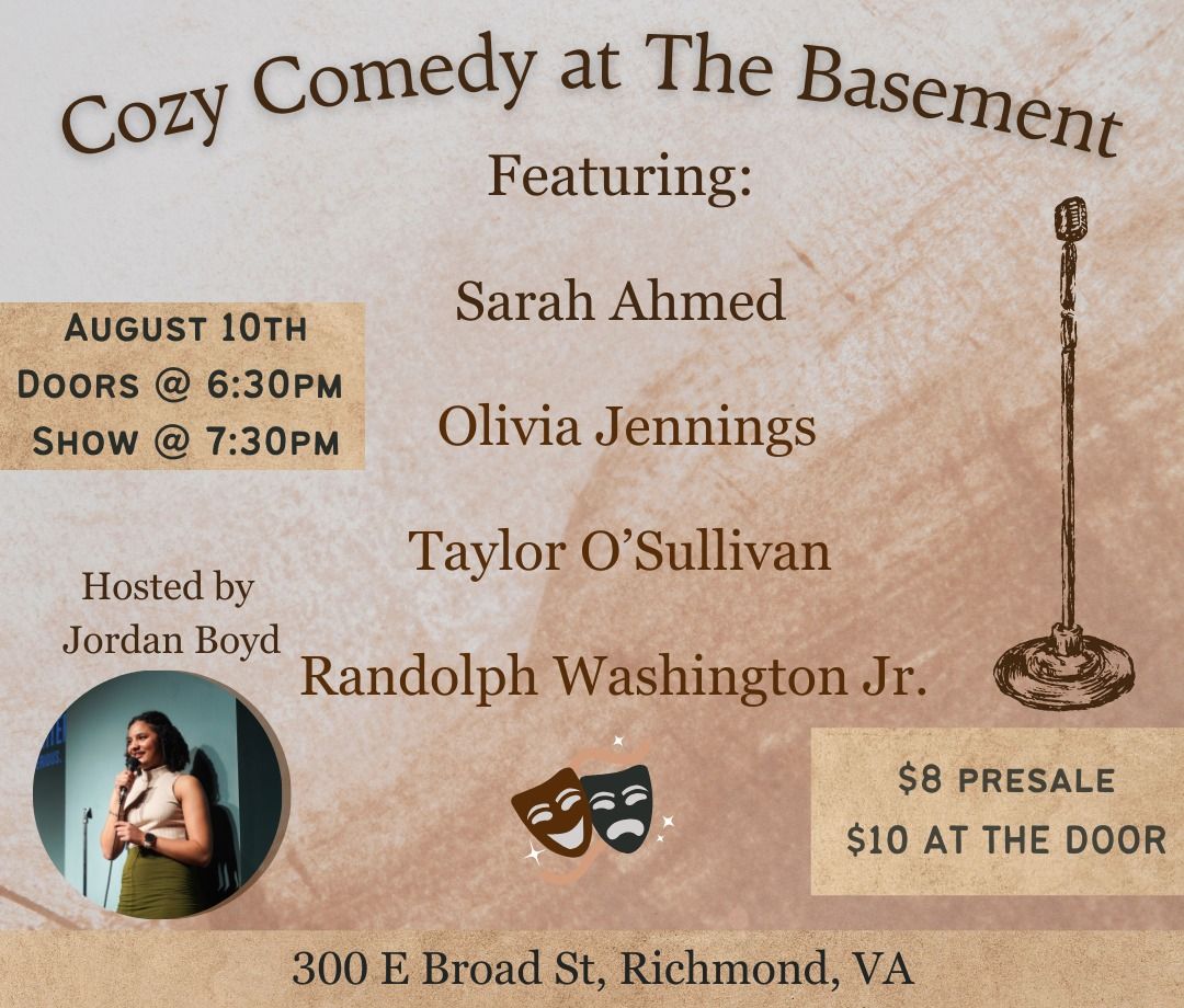 Cozy Comedy at The Basement