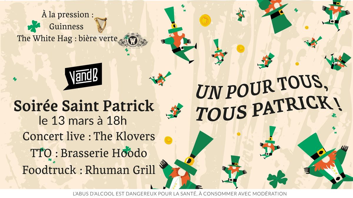 Soir\u00e9e Saint Patrick