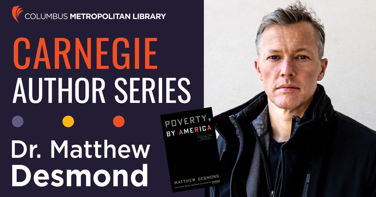 Carnegie Author Series with Matthew Desmond