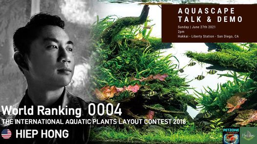 Aquascape Talk & Demo With Guest Speaker Hiep Hong