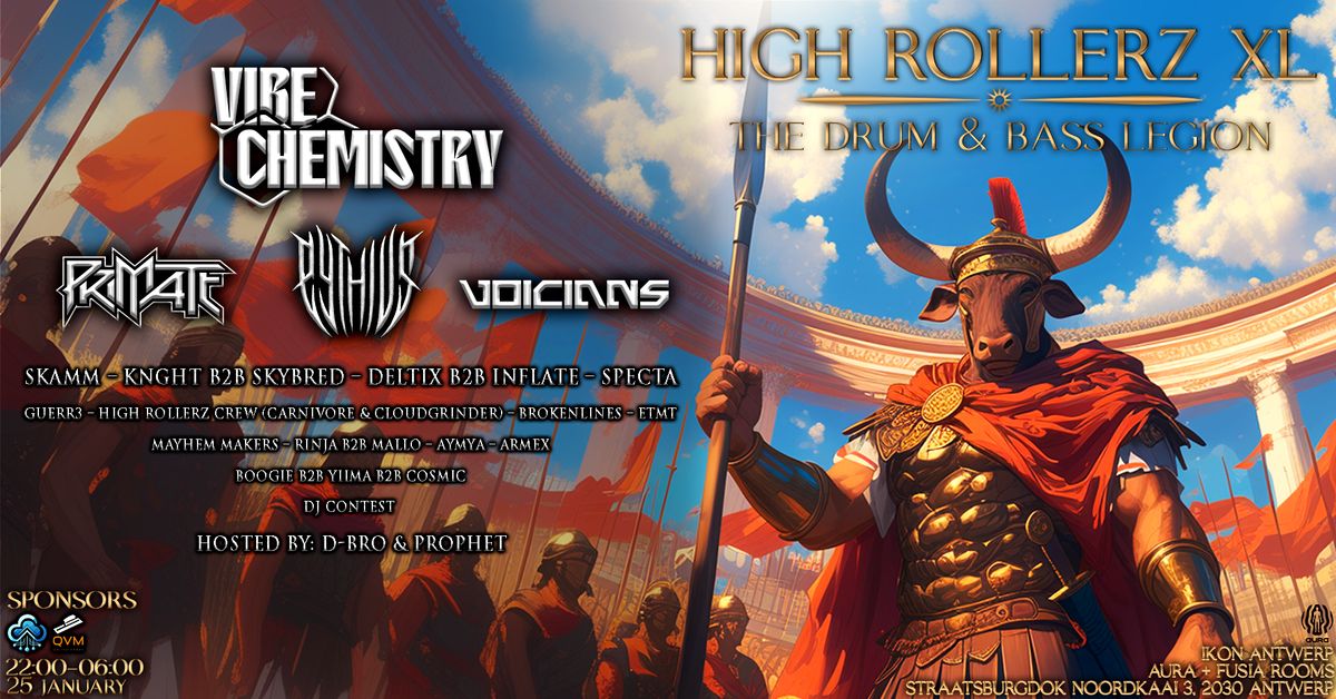 High Rollerz XL: The Drum&Bass Legion