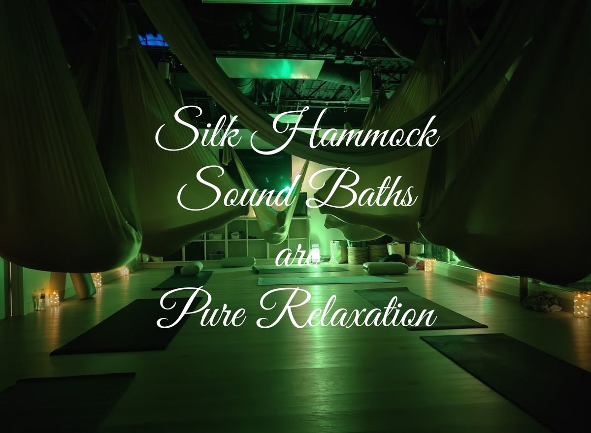 90-Minute Silk Hammock Sound Bath with Doug