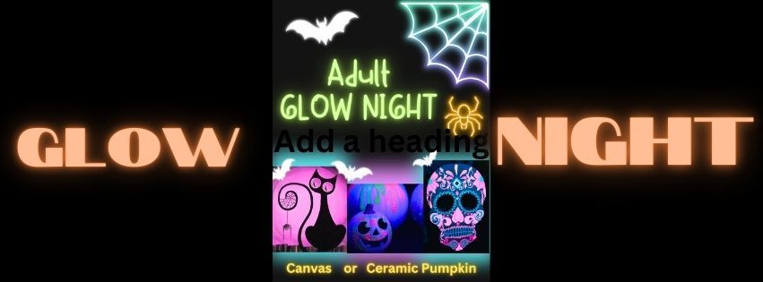 Adult Halloween Glow Night