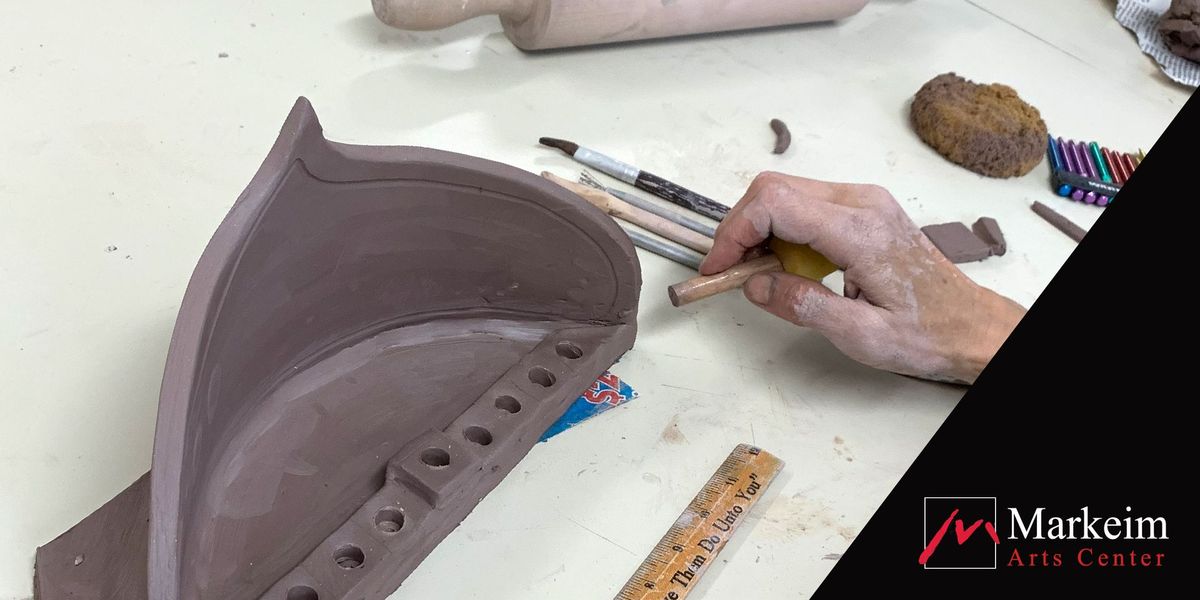 Clay Pop-Up: Menorah making for intermediate students