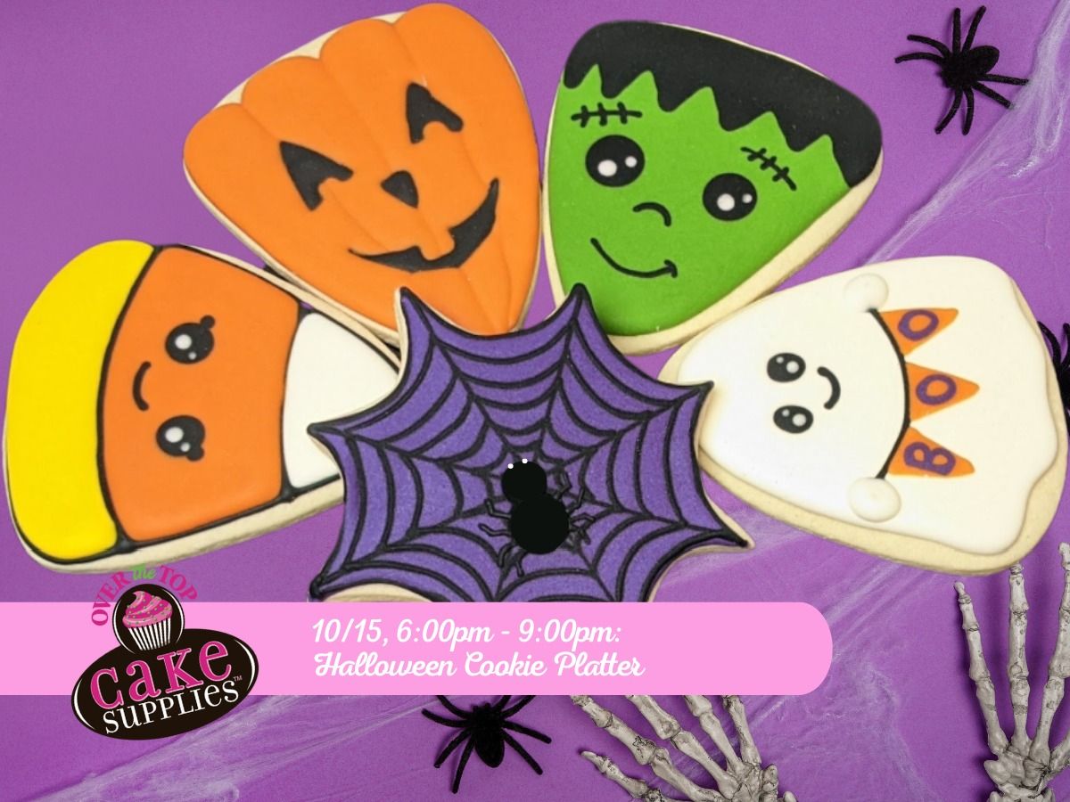 Halloween Cookie Platter