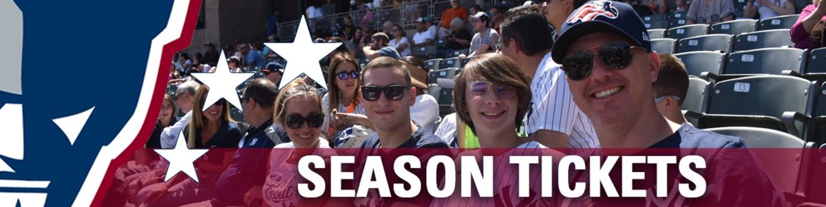 Somerset Patriots Season Tickets (Includes Tickets To All Regular Season Home Games)