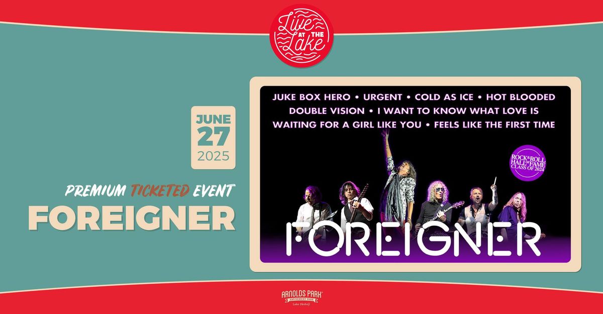 Foreigner | Premium Ticketed Event