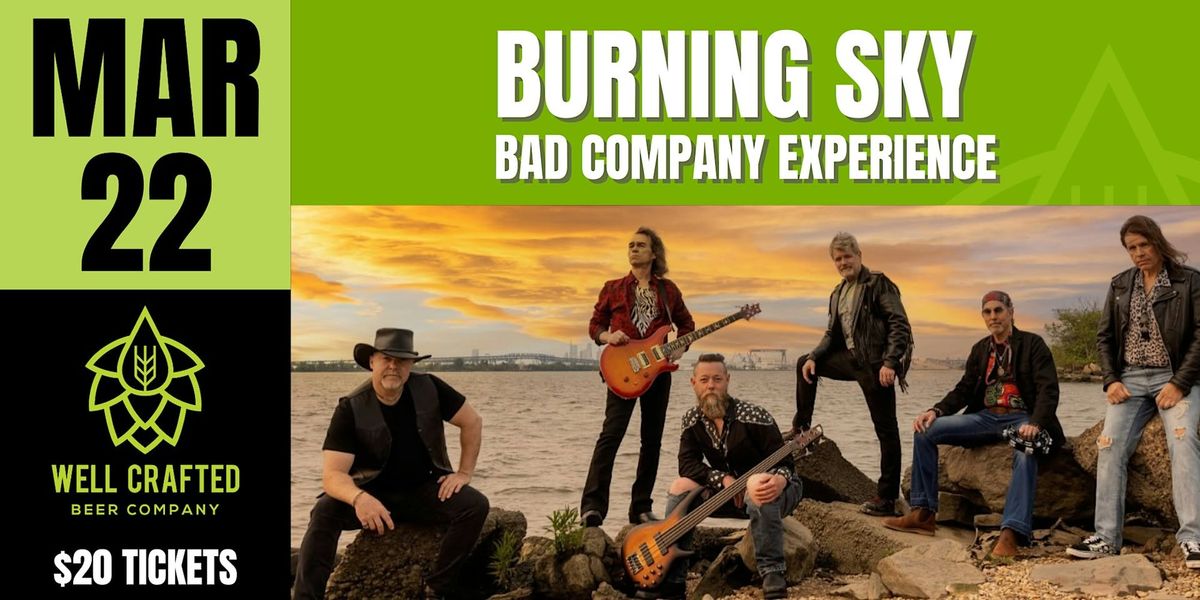 Bad Company Tribute - Burning Sky Live!