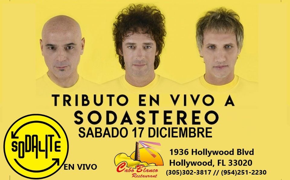 SODA STEREO - El tributo en VIVO