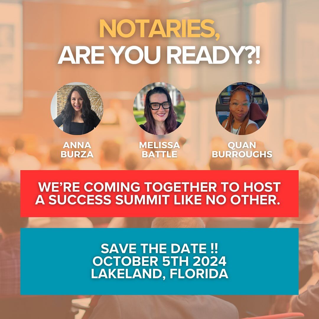 Notary Mentor Summit