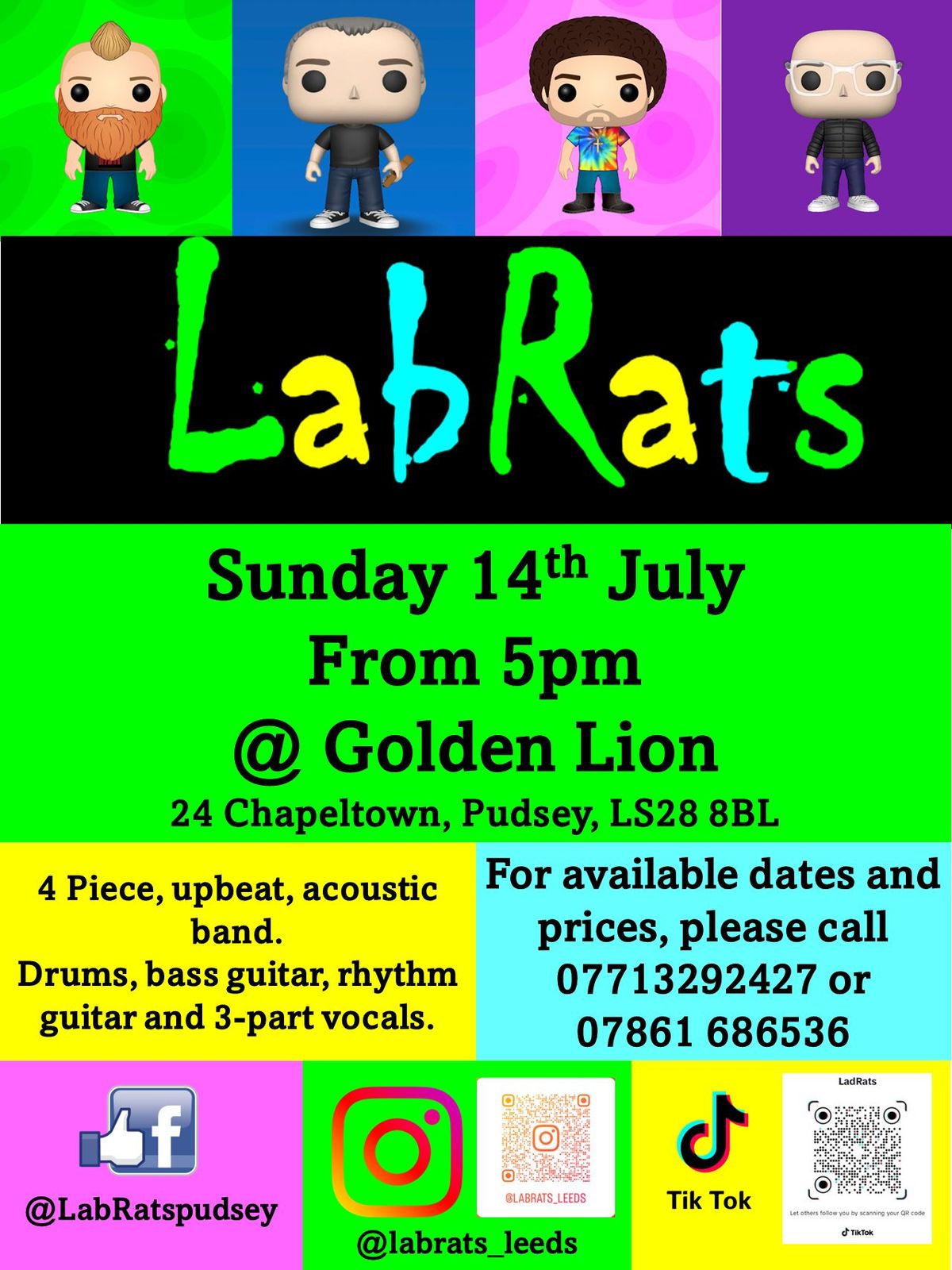 LabRats Live @ Golden Lion