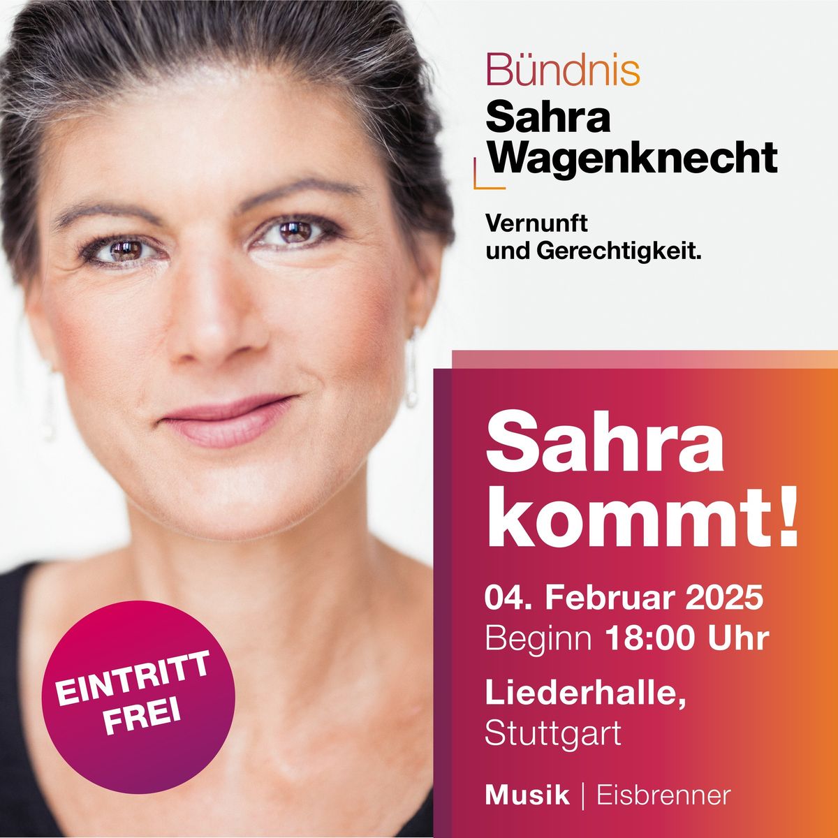 Stuttgart - Sahra kommt!