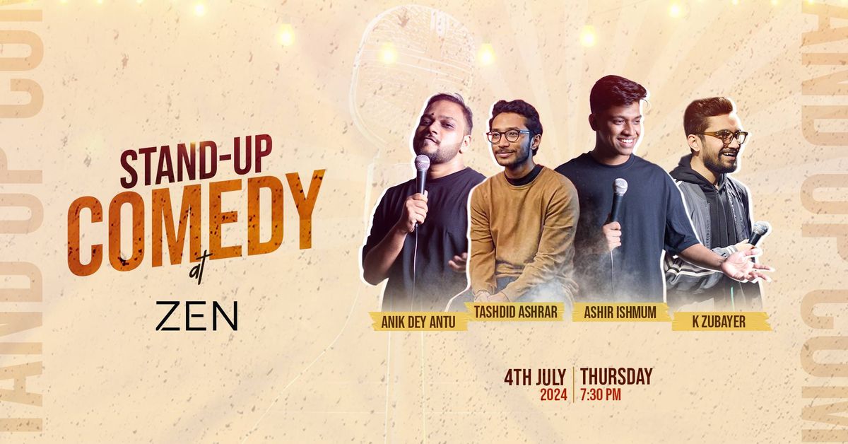 Stand up comedy at ZEN