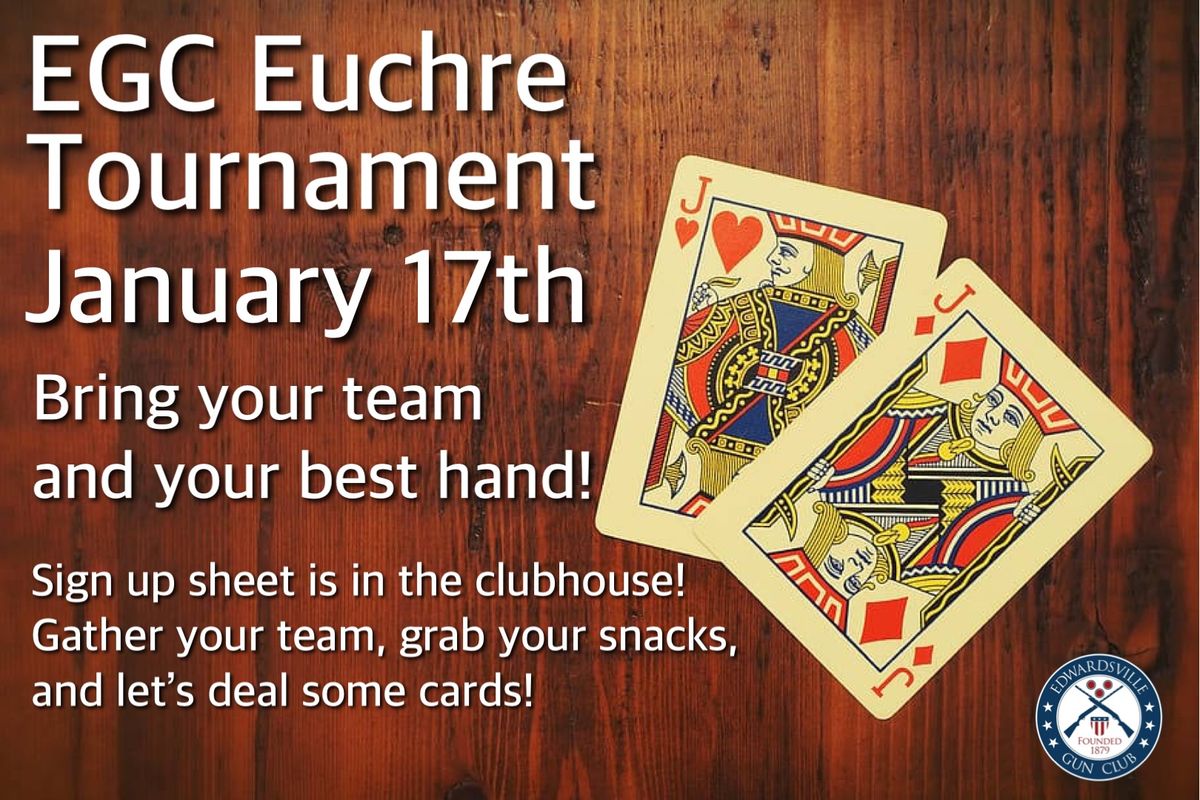 Euchre Tournament Night!