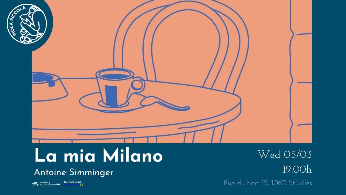 Book presentation: Antoine Simminger's "La mia Milano"