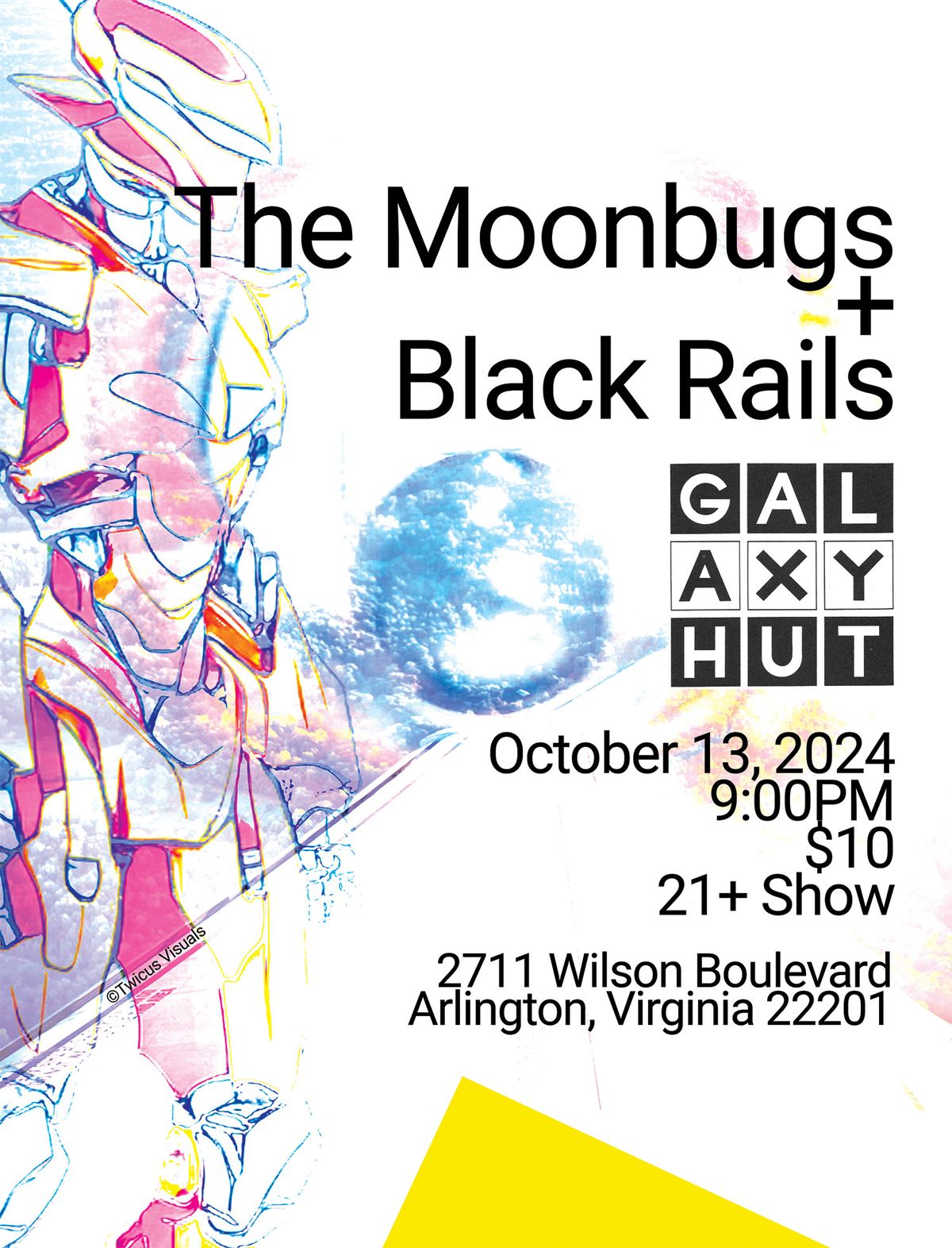 The Moonbugs + Black Rails