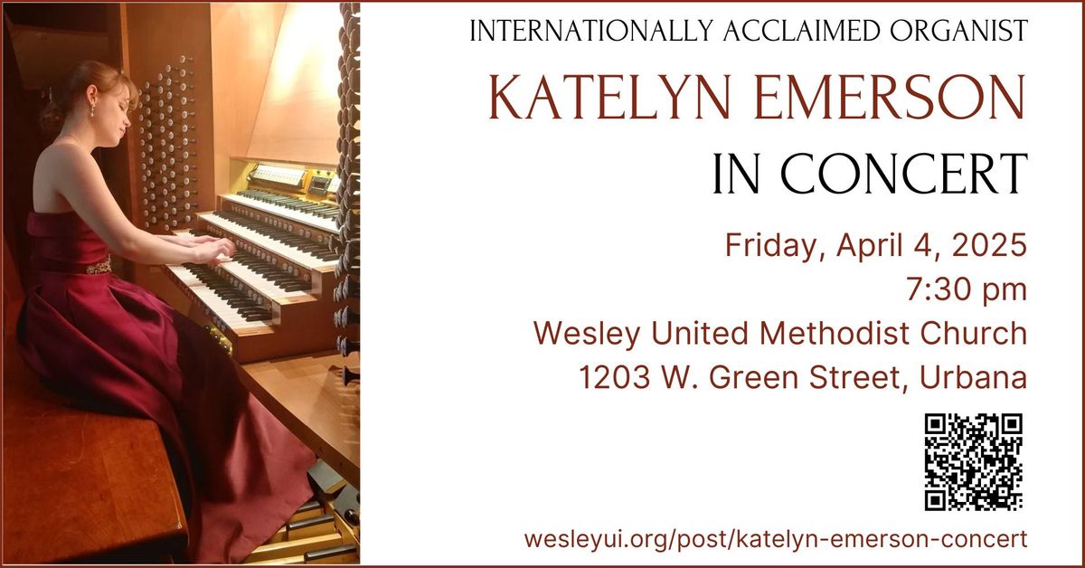 Katelyn Emerson Concert at Wesley United Methodist Church