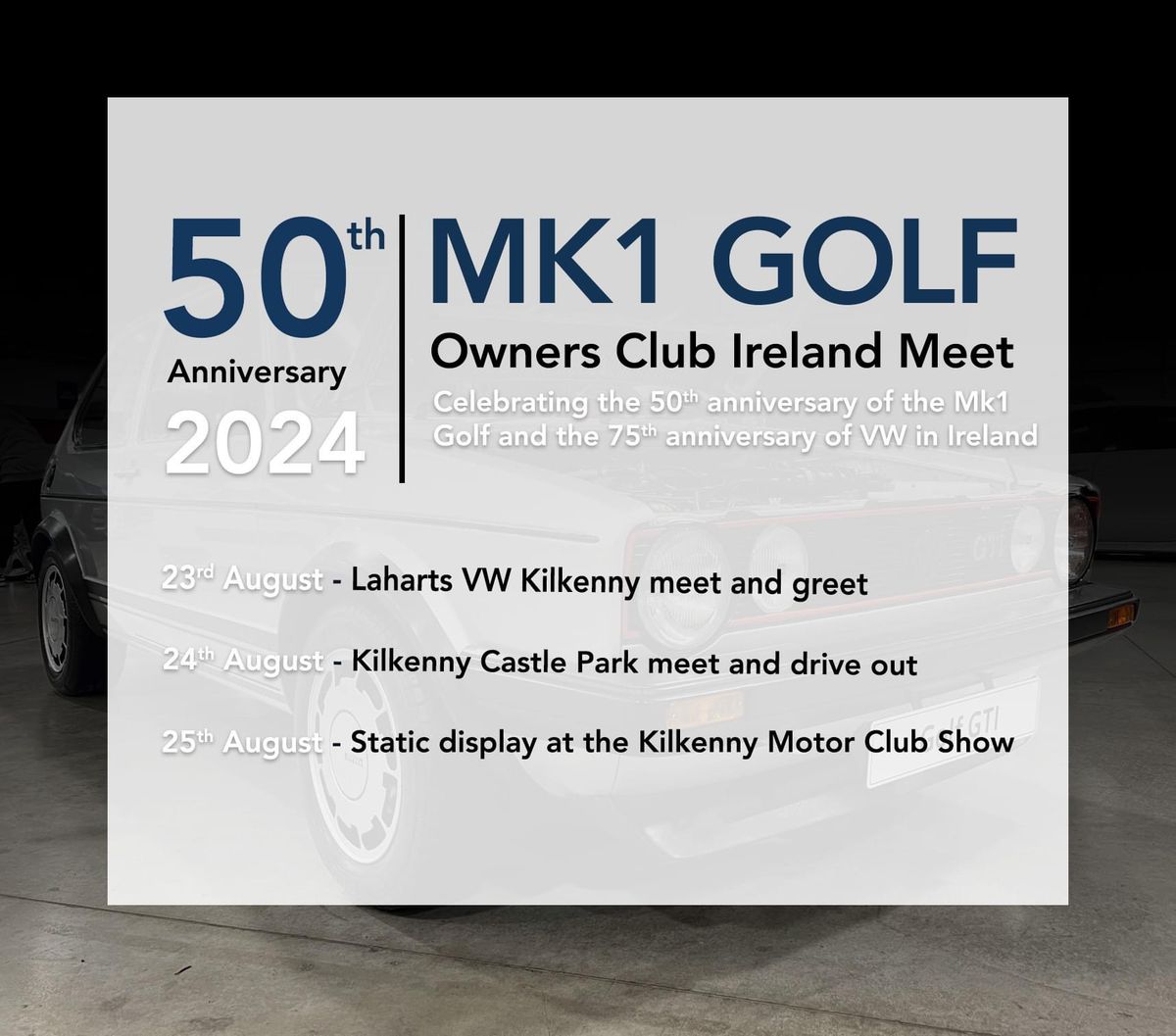 Mk1 Golf Owners Club Ireland Meet