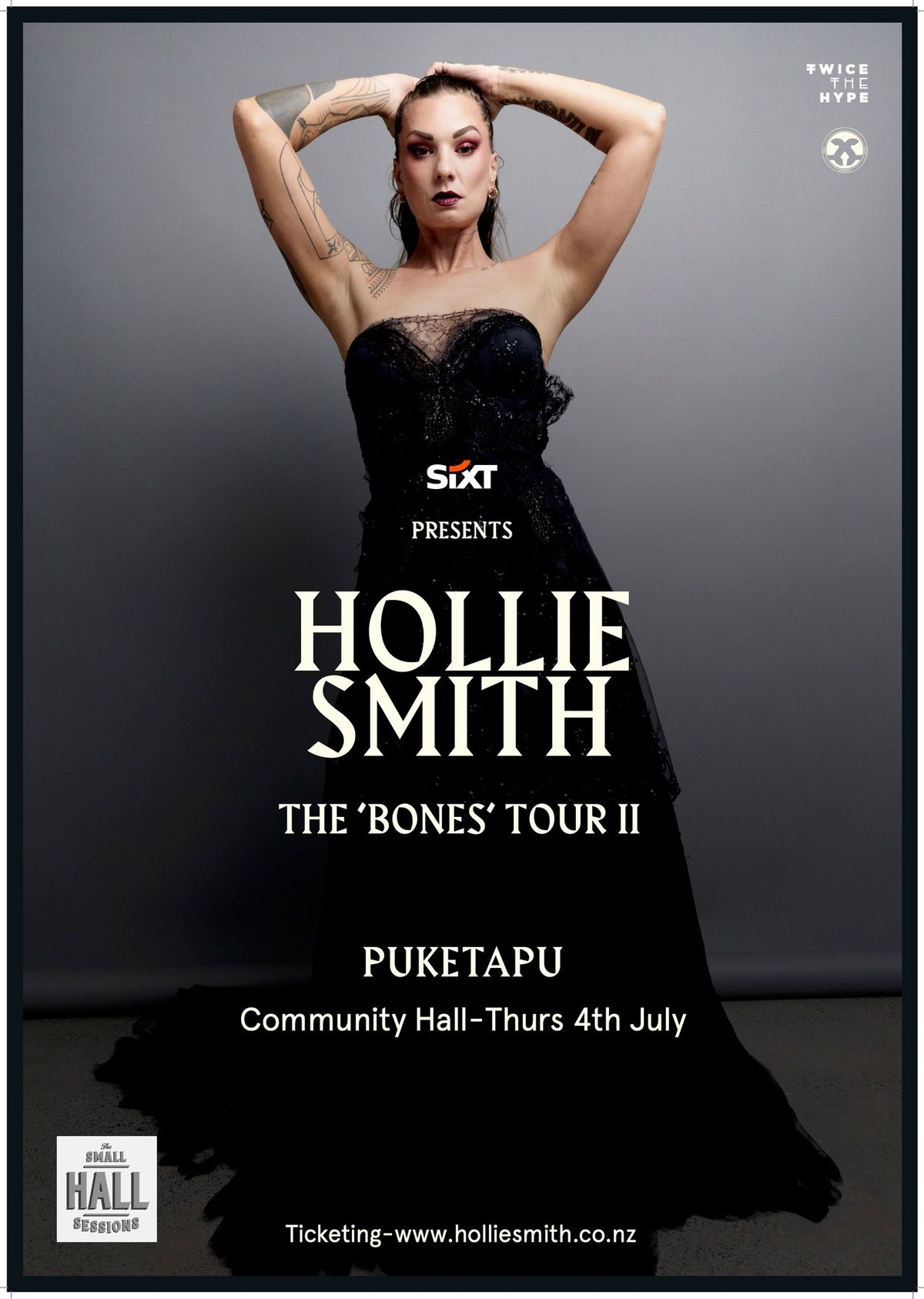 SOLD OUT - The Bones Tour II - Puketapu - Small Hall Sessions