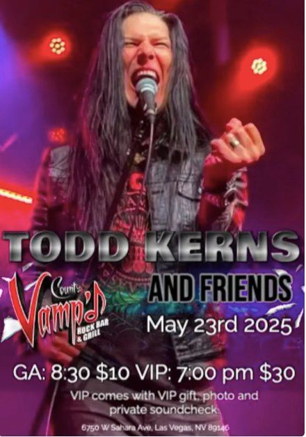 Todd Kerns and Friends May 23rd