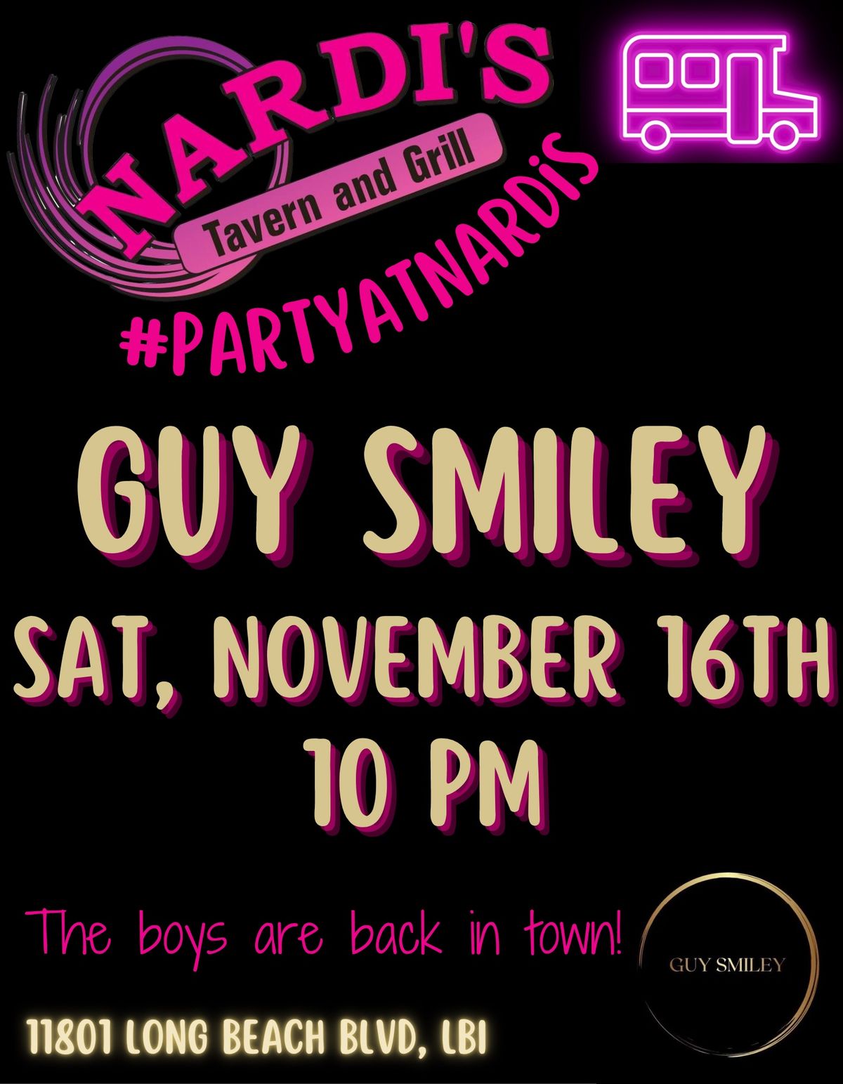 Guy Smiley Party @ Nardi\u2019s