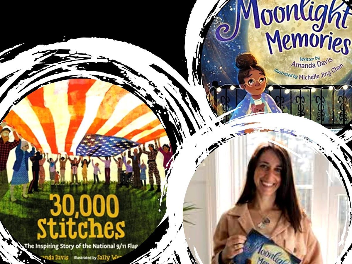 Amanda Davis Author of "30,000 stiches" and "Moonlight Memories" - Book Reading and Illustration Act