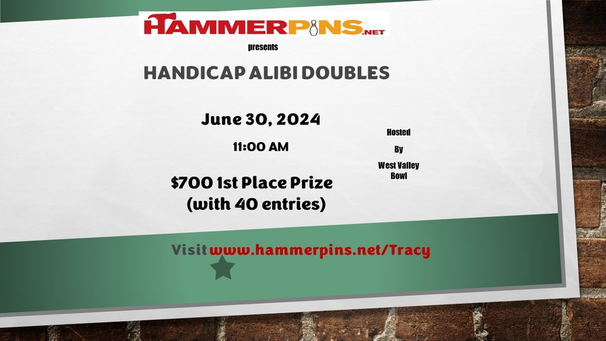 HammerPins Handicap Alibi Doubles