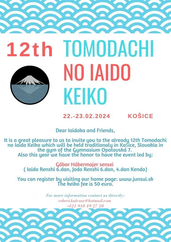 12th Tomodachi no Iaido Keiko