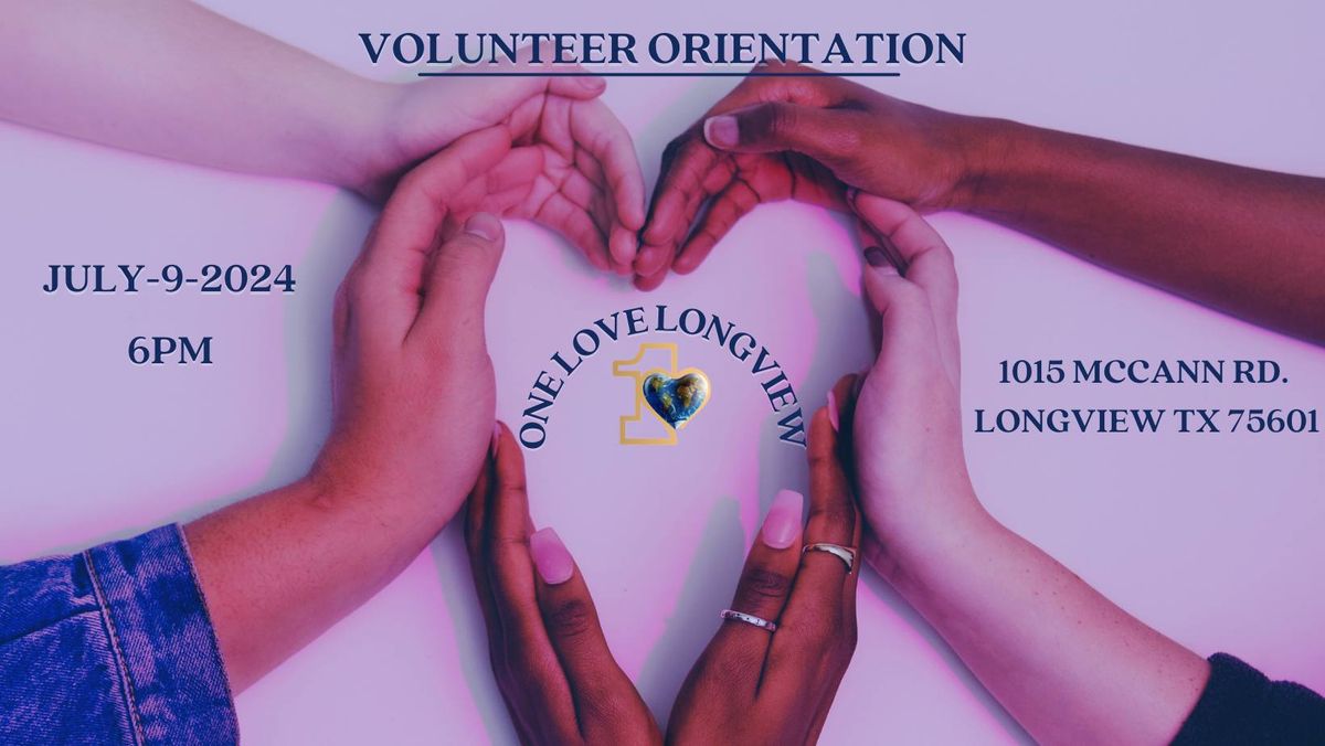 Volunteer Orientation