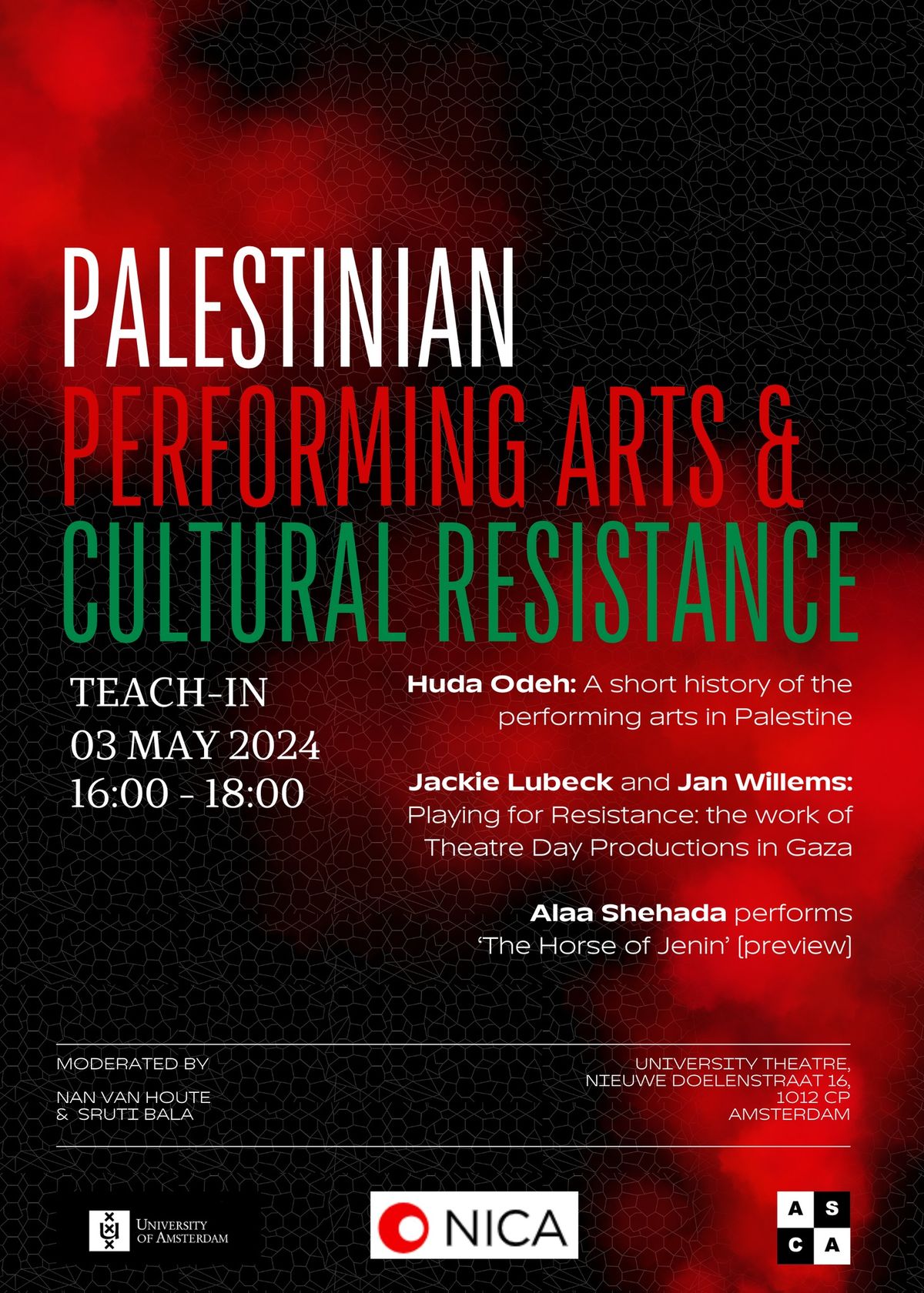 TEACH-IN 3\/MAY: Palestinian Performing Arts and Cultural Resistance