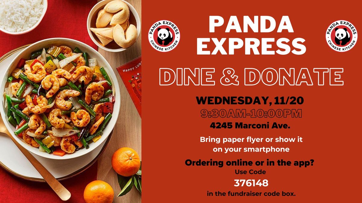 Panda Express Dine & Donate