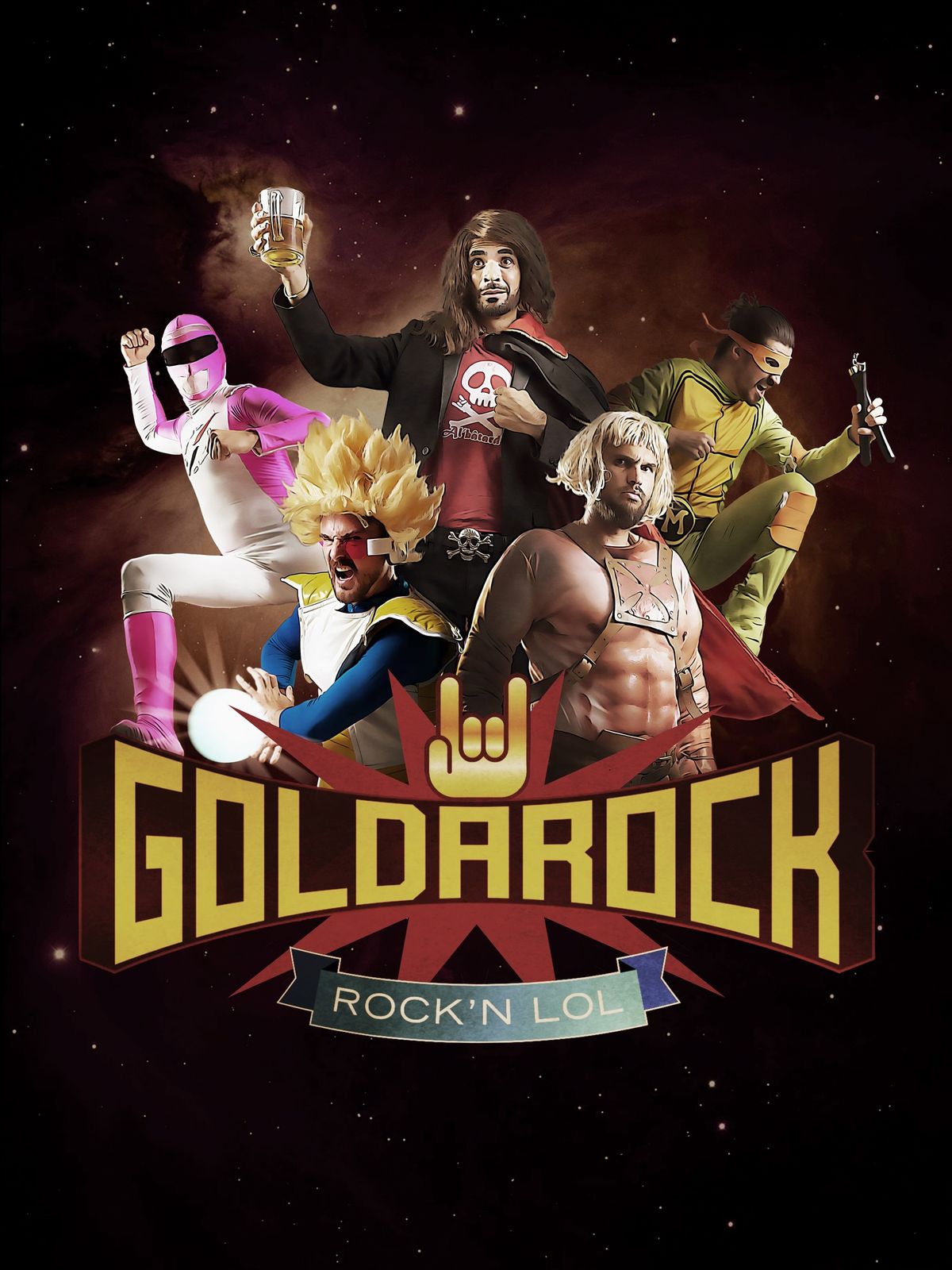 Goldarock en Concert pour f\u00eater les 10ans du Salon Caramanga