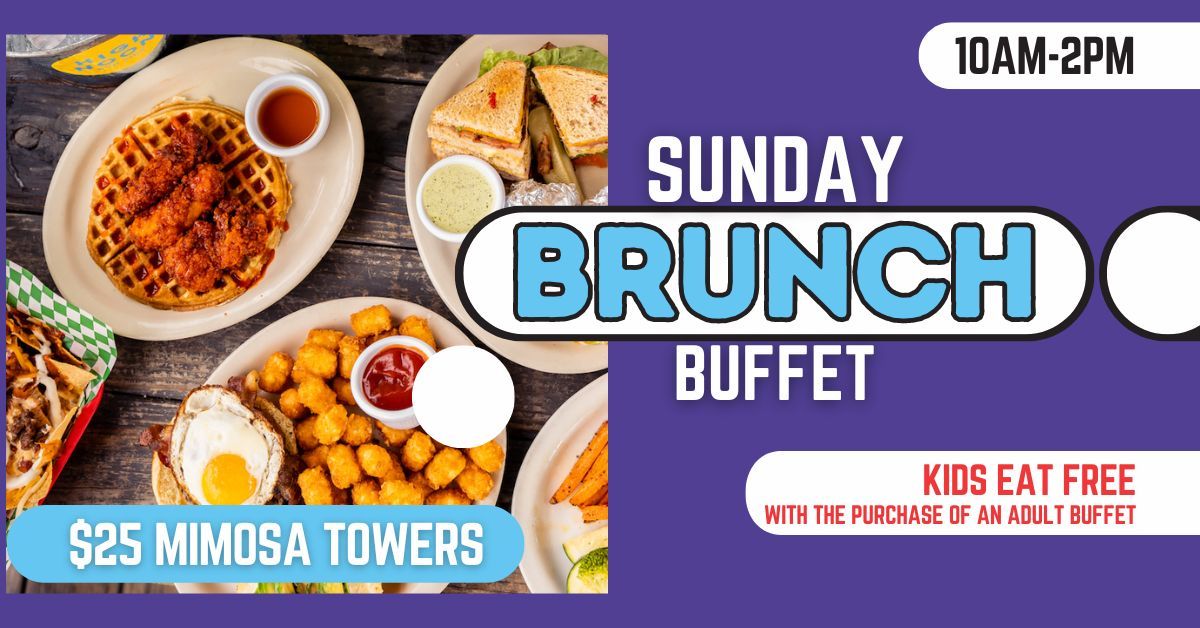 Sunday Brunch Buffet - KIDS EAT FREE* @Wakefield Crowbar