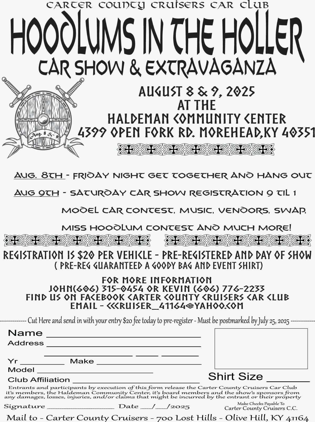 Hoodlums In The Holler Car Show & Extravaganza