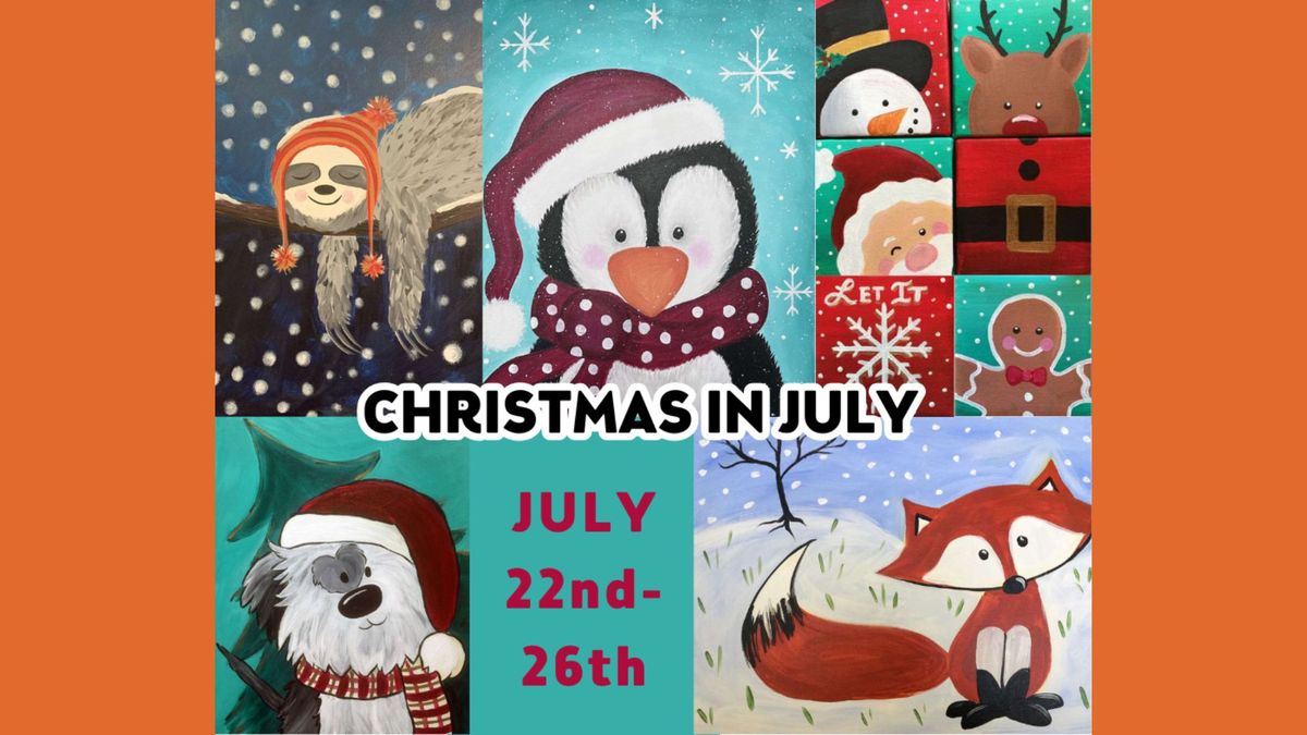 Kids' Camp! Christmas in July