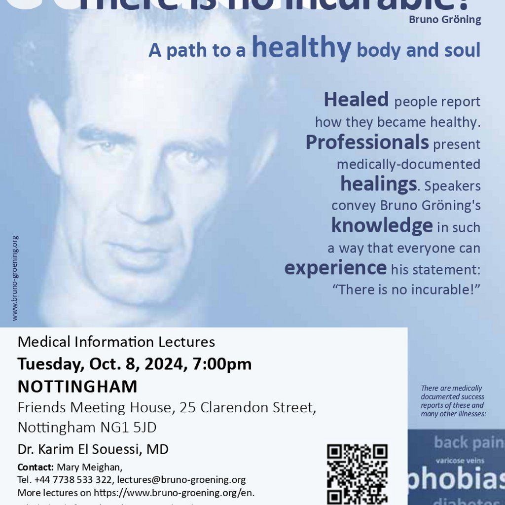 Medical Information Lecture - A Path to a Healthy Body and Soul