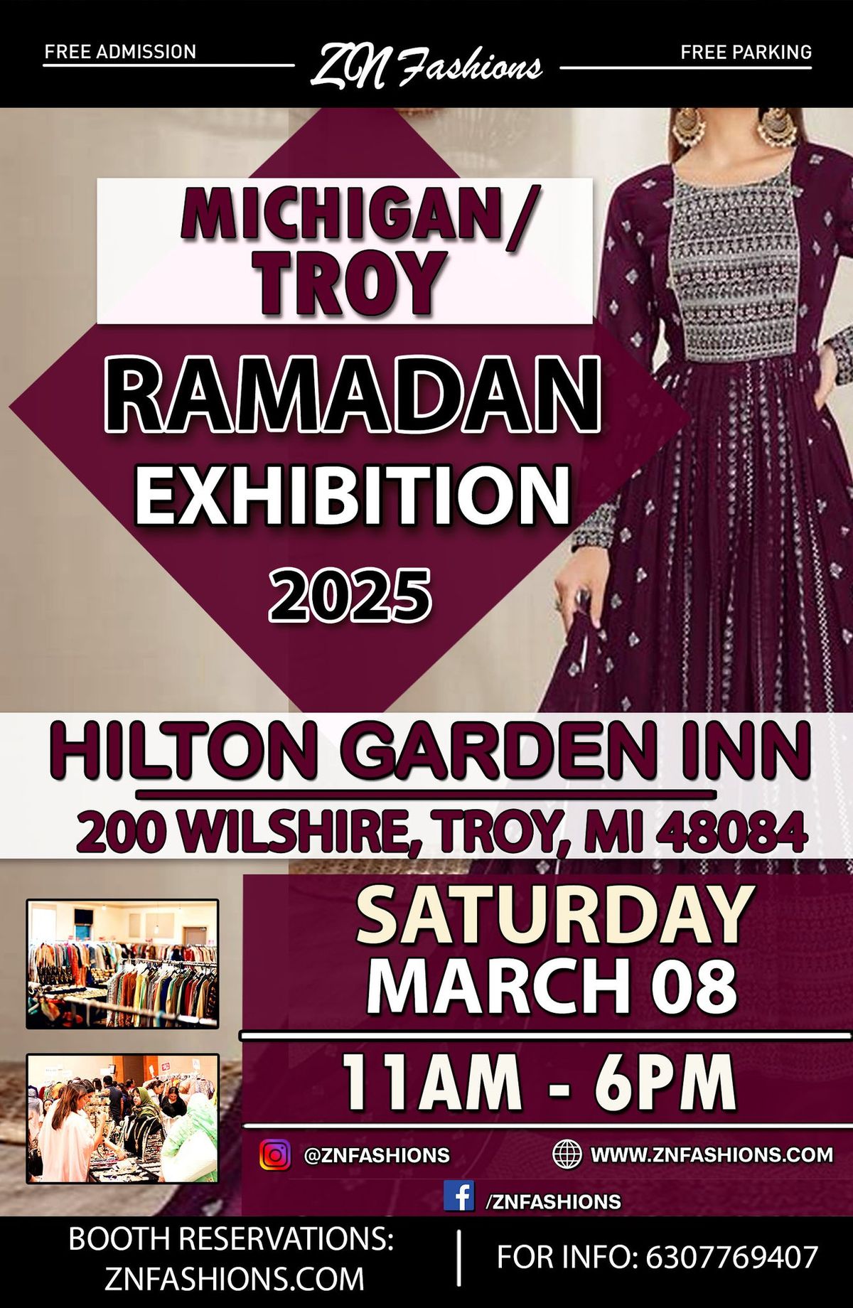 ZN Fashions Michigan\/Troy Ramadan Exhibition