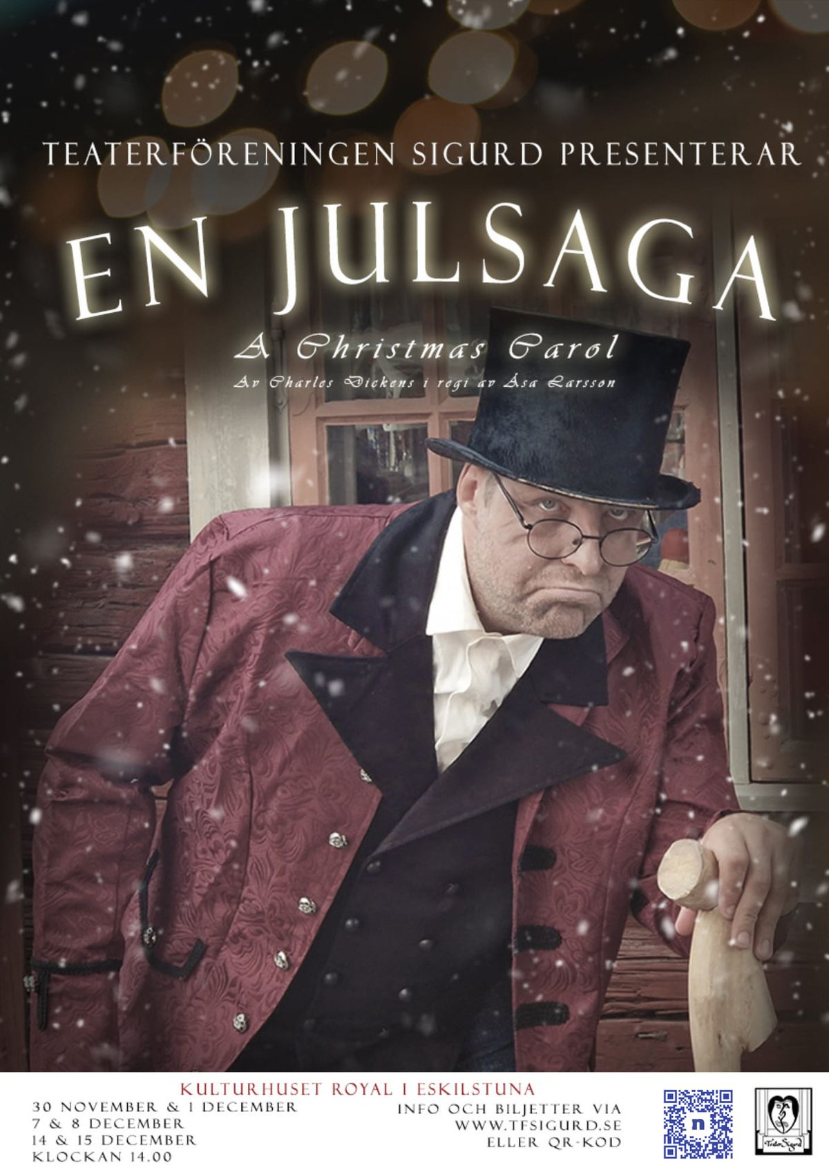 En Julsaga - 7 dec, Kulturhuset Royal